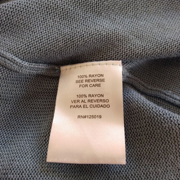 BNWT DUSTER LIGHTWEIGHT CARDIGAN SWEATER STONEWASHED BLUE MEDIUM - Picture 4 of 9